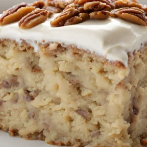 Butter Pecan Cake Recipe with Box Mix