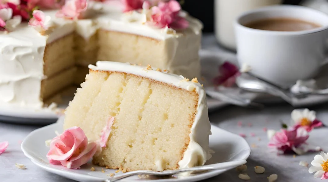 Low Sugar Vanilla Cake Recipe