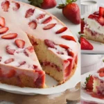 Strawberry Spoon Cake Recipe