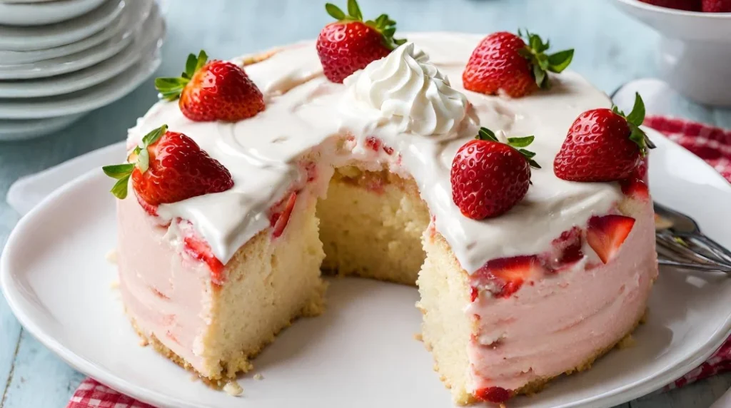 Strawberry Tres Leches Cake Recipe