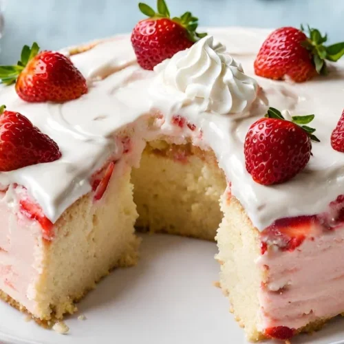 Strawberry Tres Leches Cake Recipe