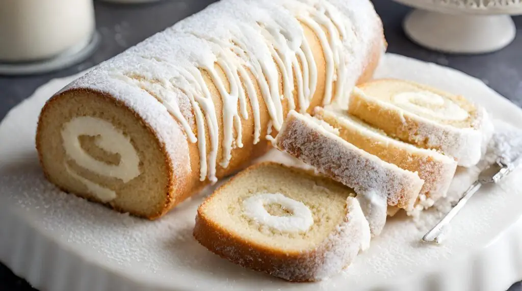 Vanilla Cake Roll Recipe