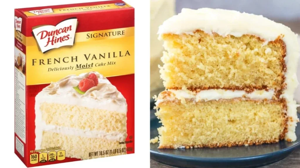 Duncan Hines French Vanilla Cake Mix