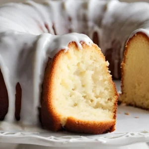 Moist Vanilla Bundt Cake Recipe