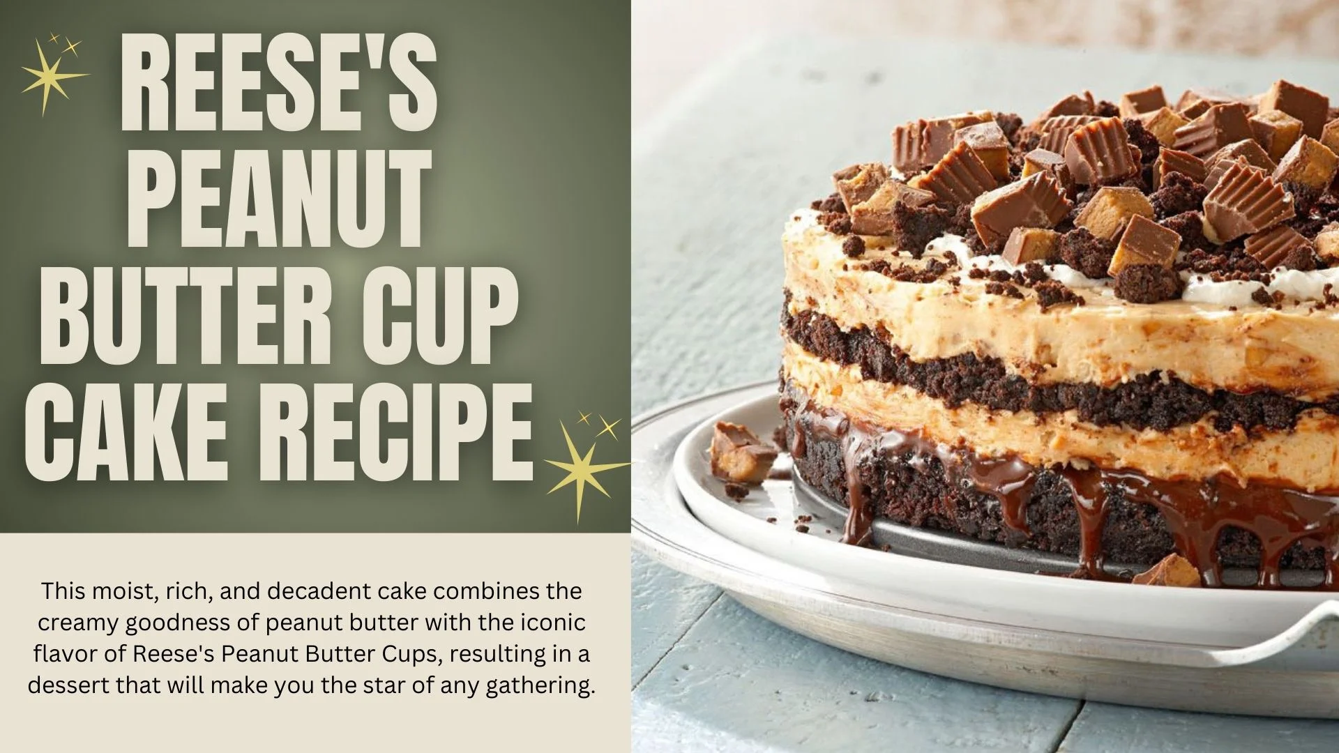 Reese's Peanut Butter Cup Cake Recipe