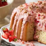 Strawberry Crunch Pound Cake Recipe