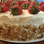 Strawberry Cassata Cake Recipe