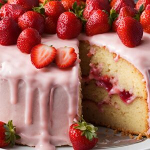 Strawberry Glaze Cake Recipe