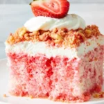 Strawberry Shortcake Cake Recipe With Crumble