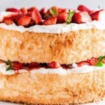 Strawberry Shortcake with Angel Food Cake