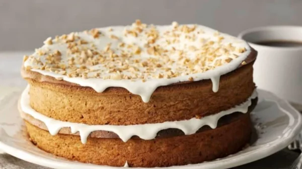 Vanilla Almond Cake Recipe || Easy Make