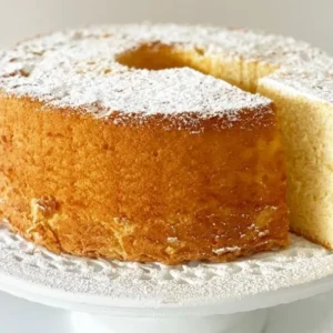 Vanilla Chiffon Cake Recipe