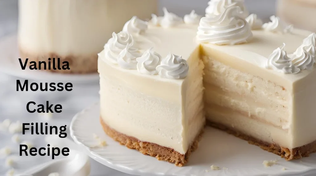 Vanilla Mousse Cake Filling Recipe