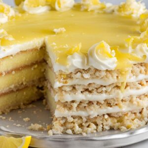 Lemon Crunch Cake Recipe