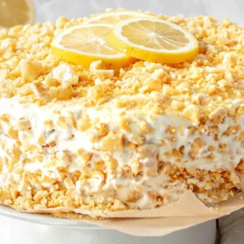 Lemon Crunch Cake Recipe