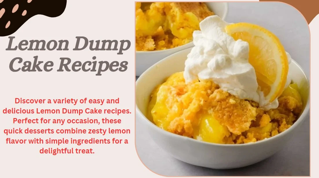 Lemon Dump Cake Recipes