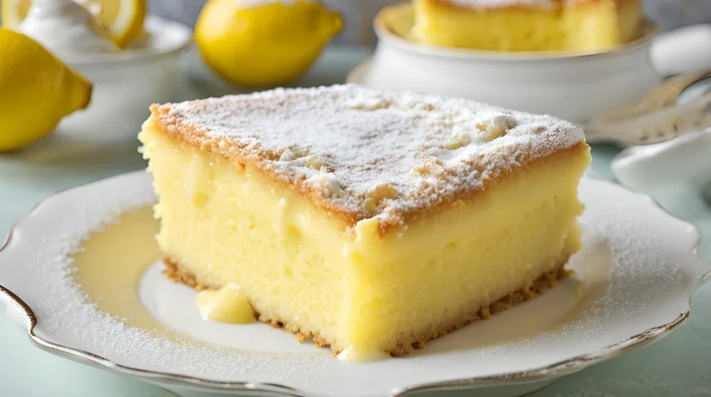 Recipe For Lemon Custard Cake