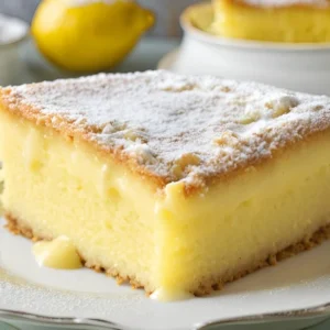 Recipe For Lemon Custard Cake