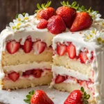 Strawberry and Vanilla Cake Recipe