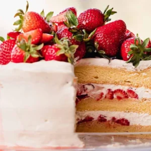 Strawberry and Vanilla Cake Recipe