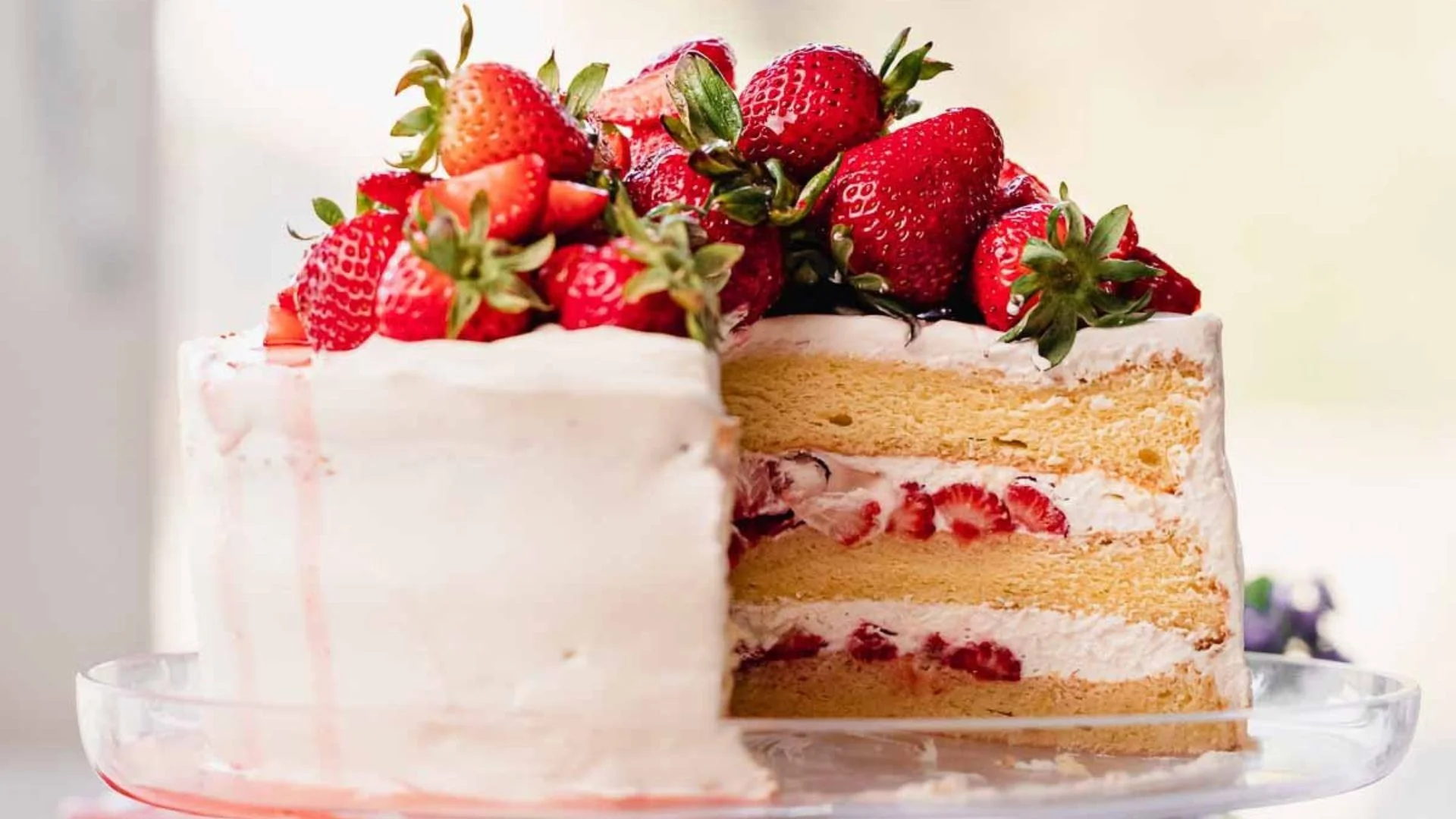 Strawberry and Vanilla Cake Recipe