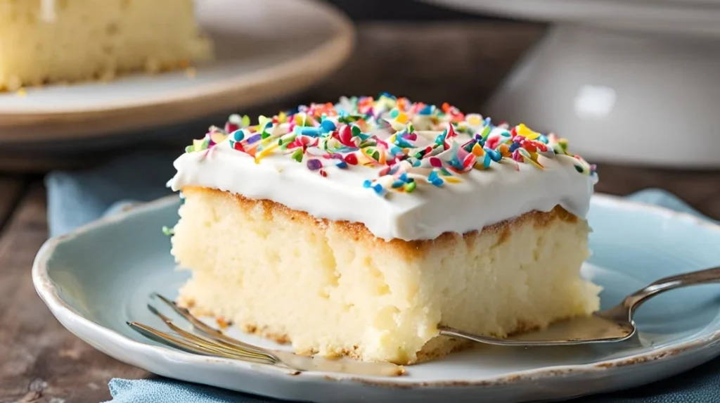 Vanilla Poke Cake Recipe