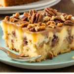 Butter Pecan Poke Cake