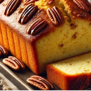 Butter Pecan Pound Cake Recipe