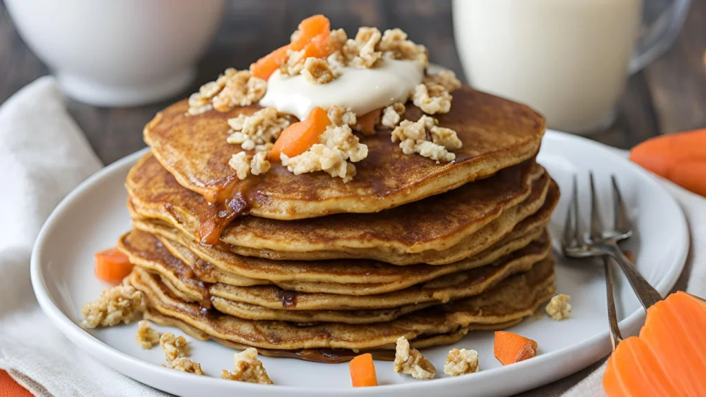 Carrot Cake Pancakes Recipe