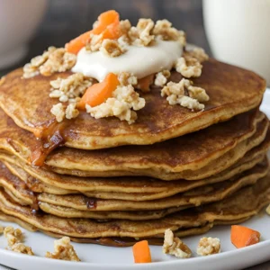 Carrot Cake Pancakes Recipe