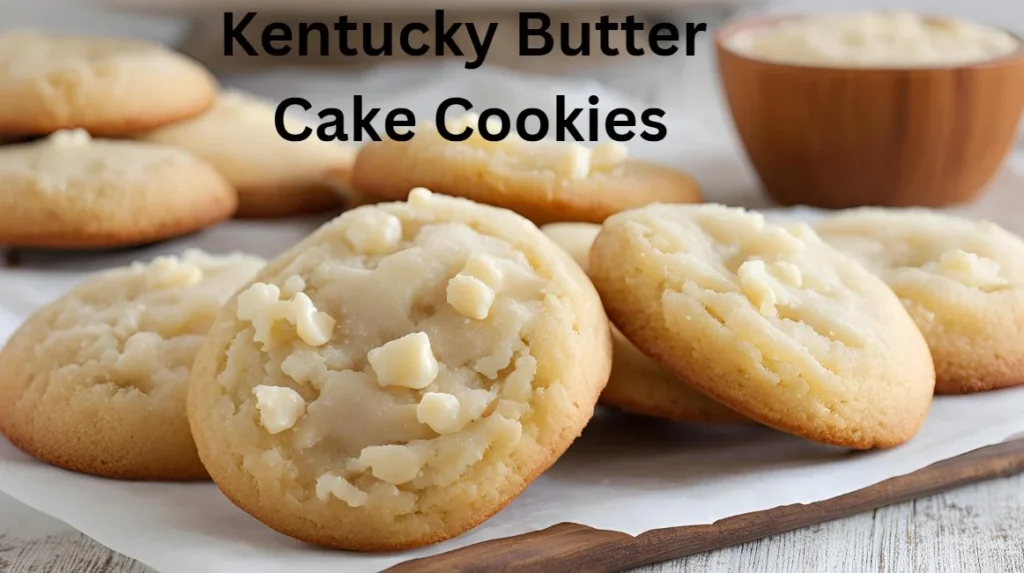 Kentucky Butter Cake Cookies