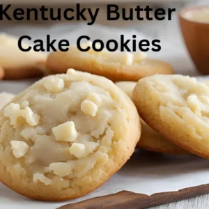 Kentucky Butter Cake Cookies