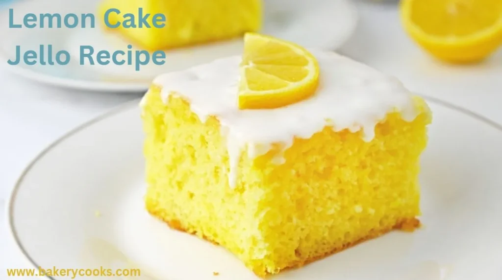 Lemon Cake Jello Recipe