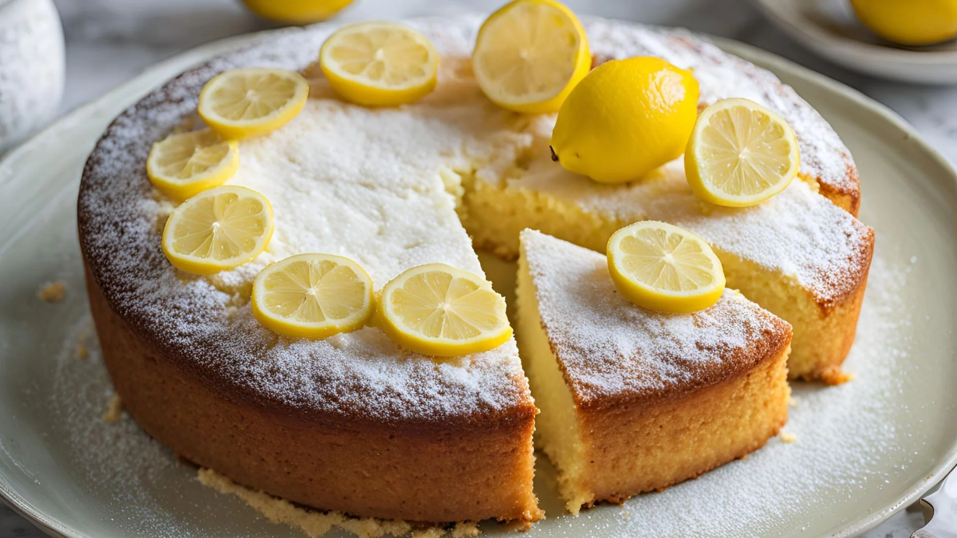 Lemon Ricotta Cake Recipe