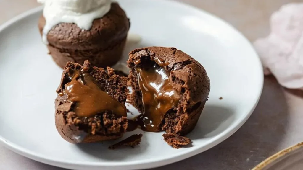 Molten Chocolate Muffins