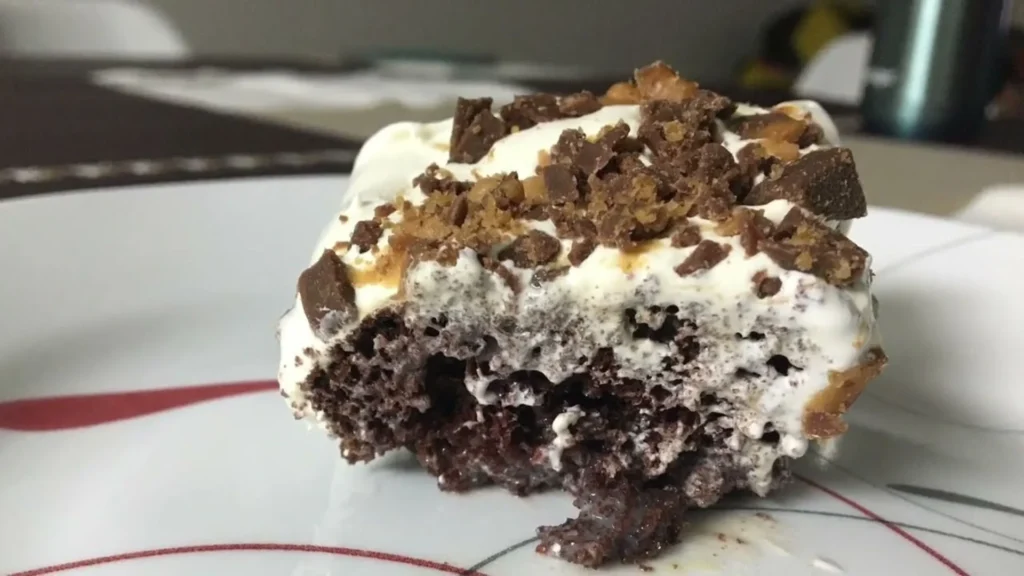 Skor Bar Chocolate Cake