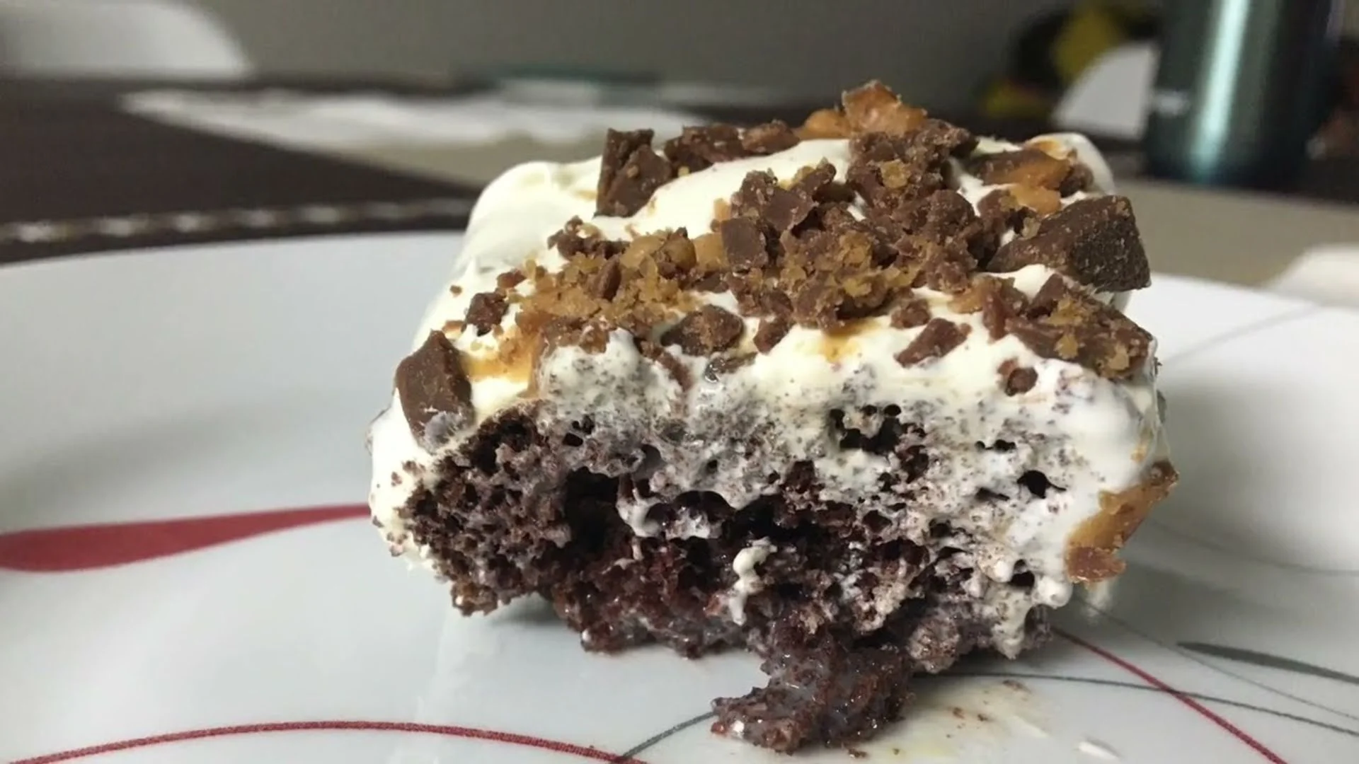 Skor Bar Chocolate Cake