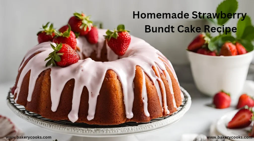 Strawberry Bundt Cake Recipe