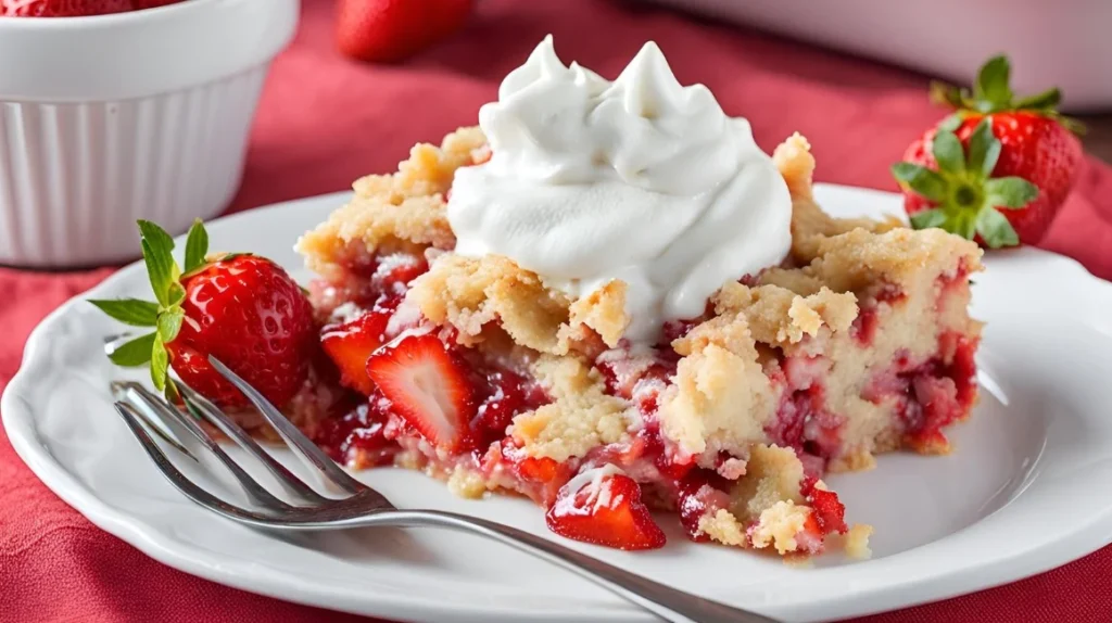 Strawberry Dump Cake Recipe