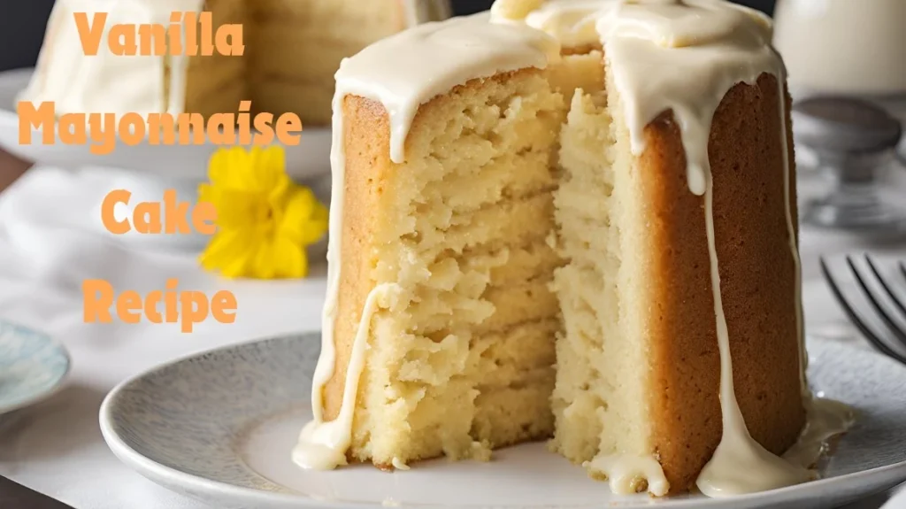 Vanilla Mayonnaise Cake Recipe