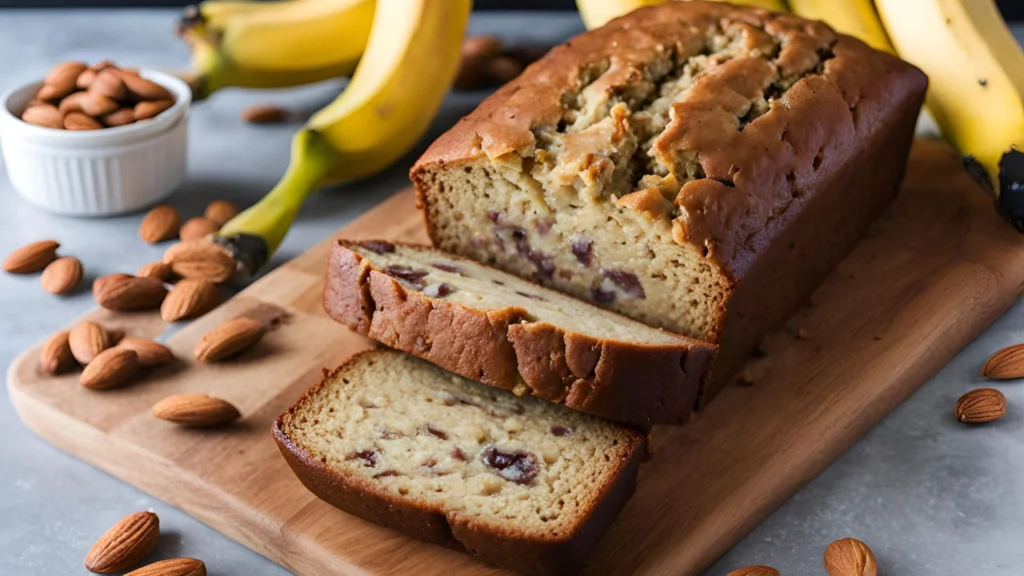 Almond Flour Banana Bread Recipe