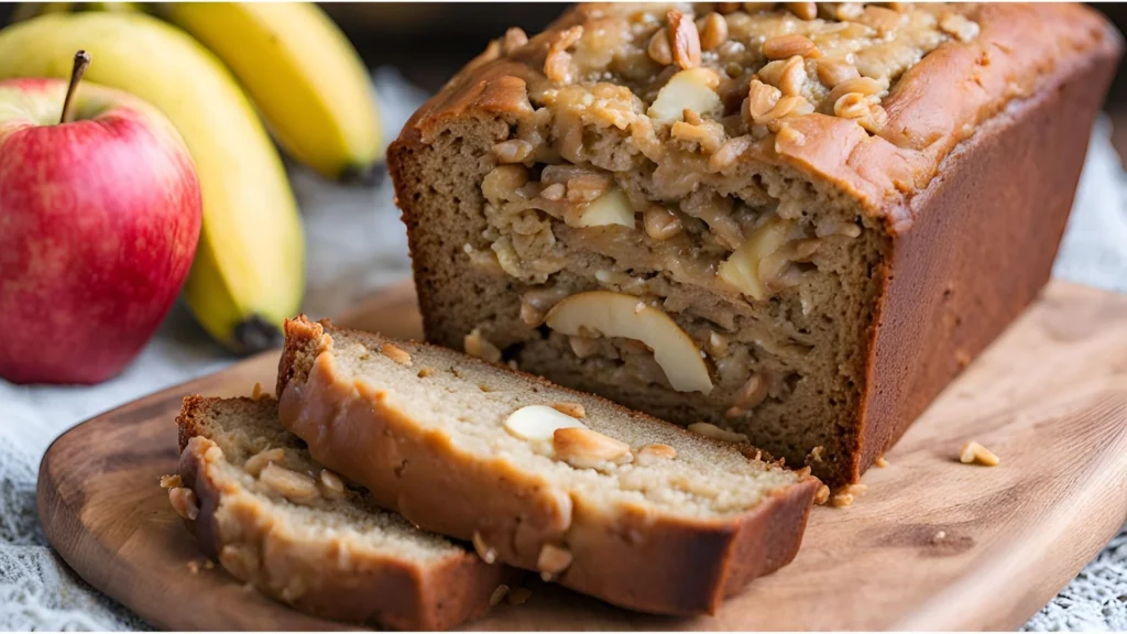 Apple Banana Nut Bread Recipe 