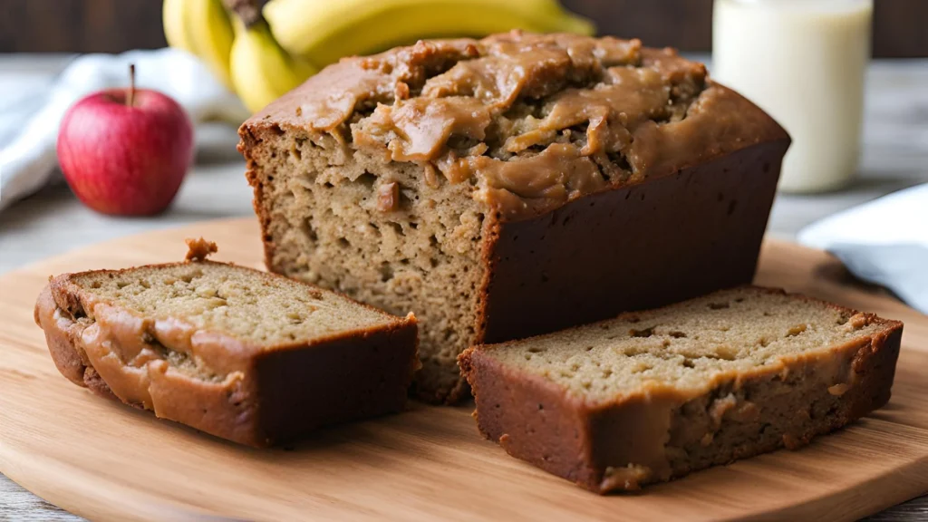 Apple Sauce Banana Bread Recipe