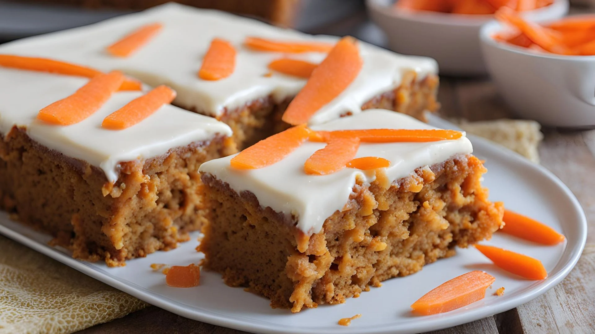 Carrot Sheet Cake Recipe