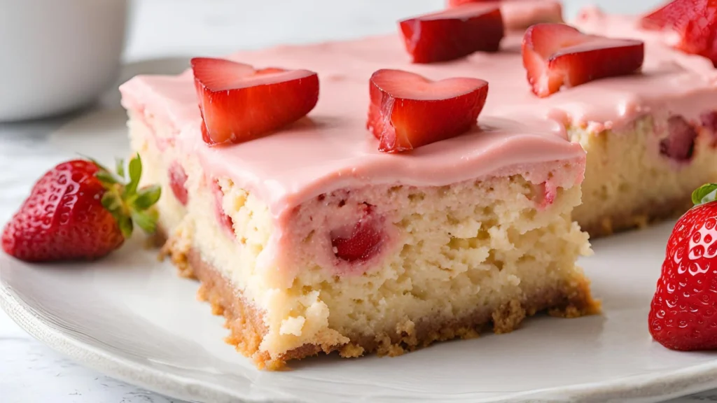 Strawberry Sheet Cake Recipe