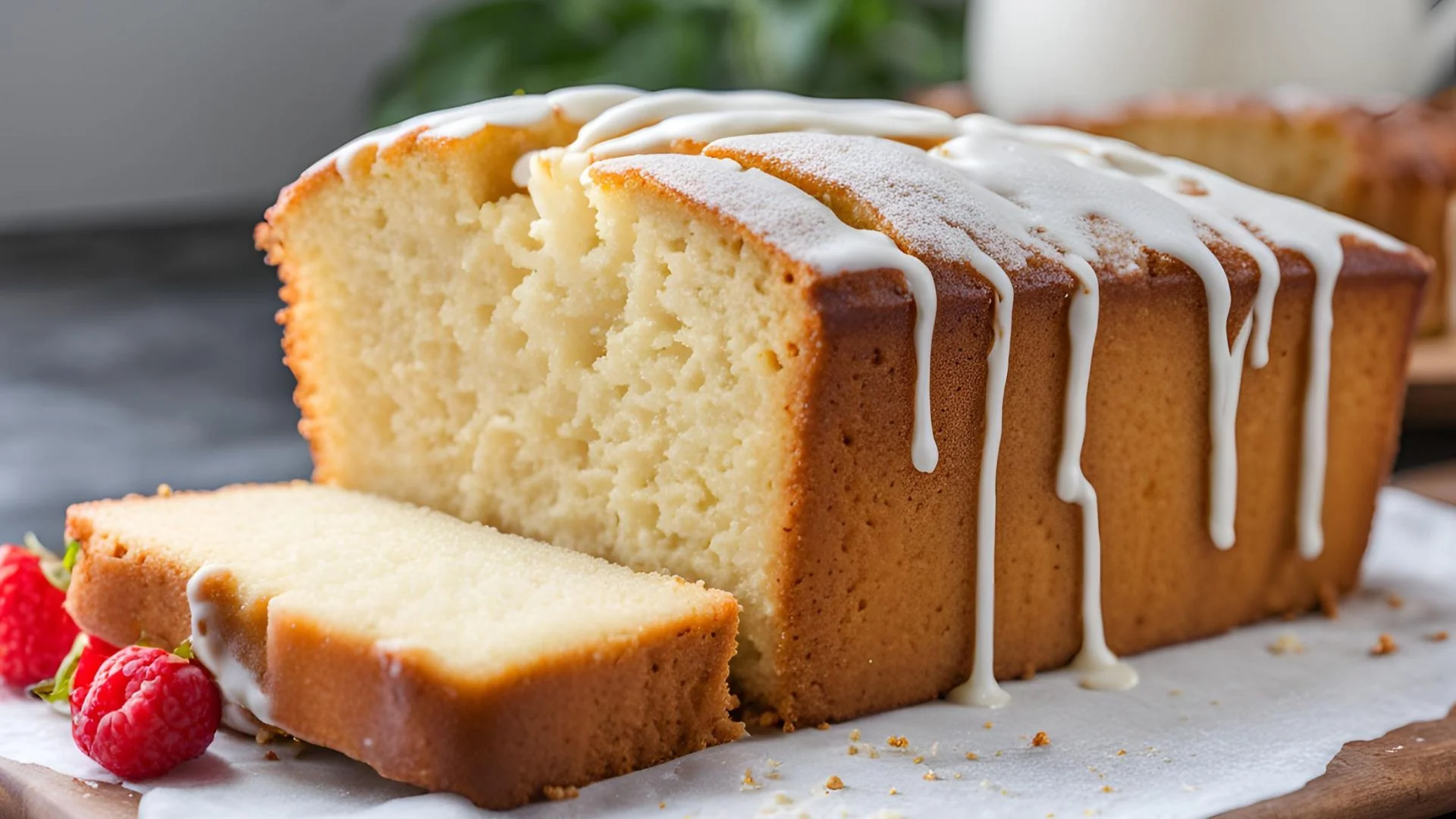 Vegan Vanilla Pound Cake