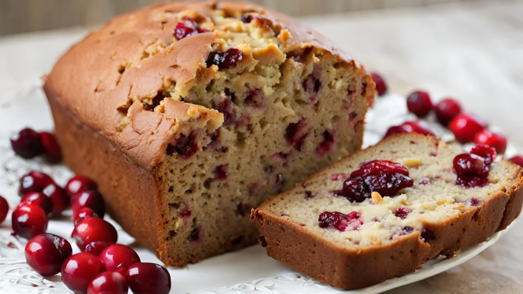 Banana and Cranberry Bread Recipe