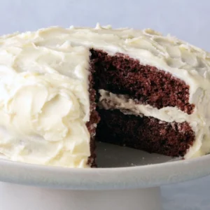 Chocolate Cake With Boiled Icing