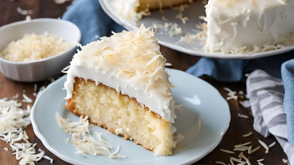 Coconut Vanilla Bean Cake