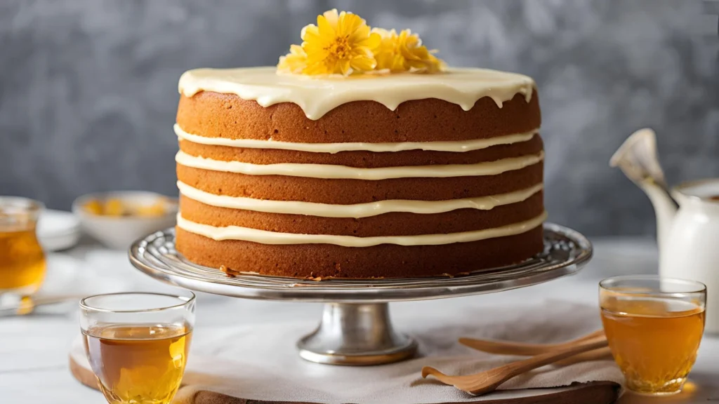 Honey Vanilla Cake Recipe